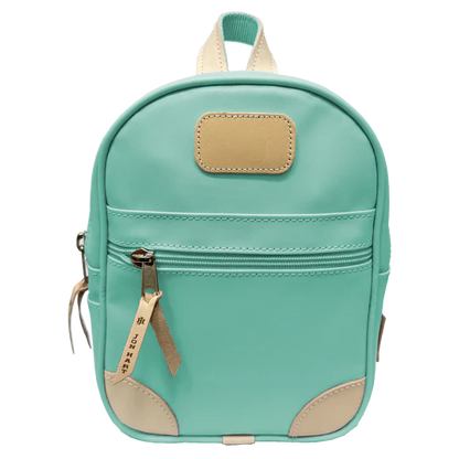 Mini Backpack (Order in any color!) Backpacks Jon Hart Mint Coated Canvas
