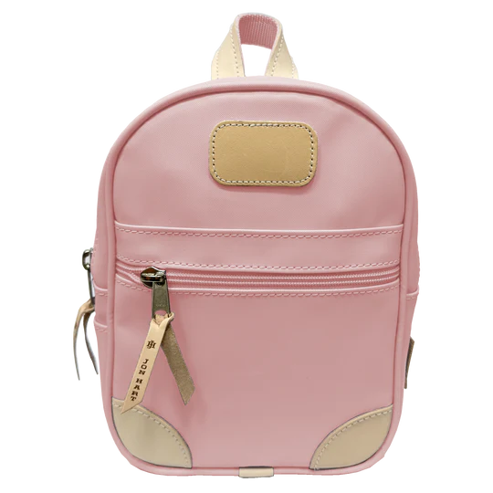 Mini Backpack (Order in any color!) Backpacks Jon Hart Rose Coated Canvas