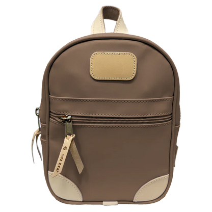 Mini Backpack (Order in any color!) Backpacks Jon Hart Saddle Coated Canvas