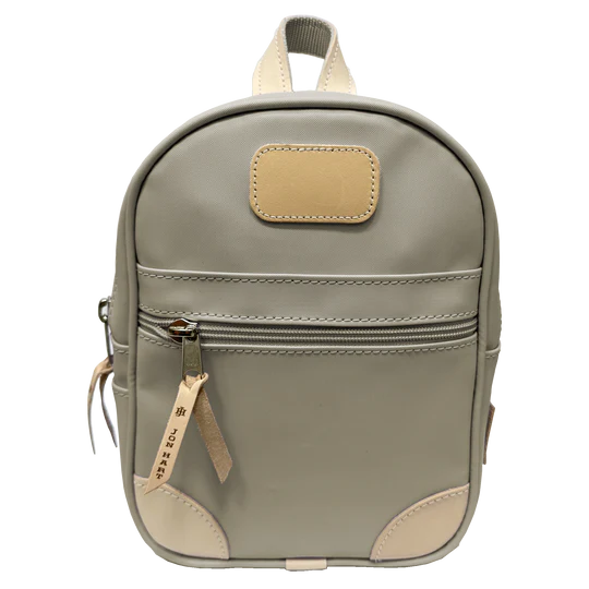 Mini Backpack (Order in any color!) Backpacks Jon Hart Tan Coated Canvas