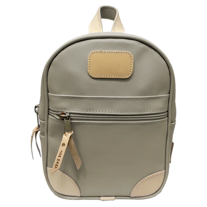 Mini Backpack (Order in any color!) Backpacks Jon Hart Tan Coated Canvas