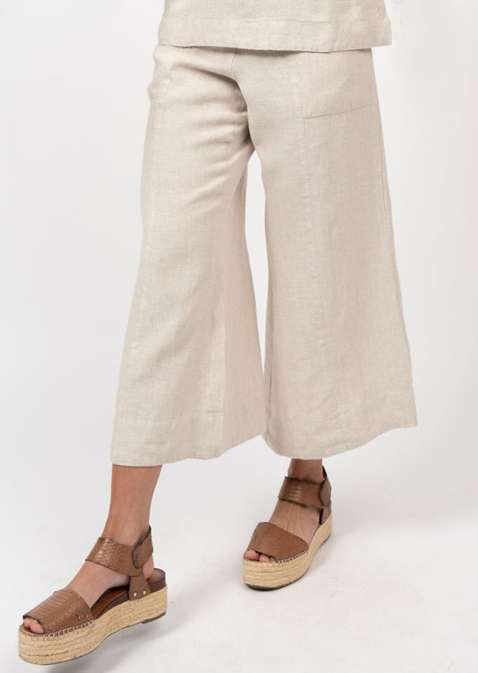 Linen Slouch Pocket Pants - Natural Pants SISTER MARY   