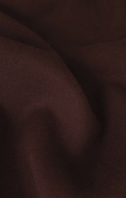 Sloane Linen Top - Chocolate Cherry Top Z Supply