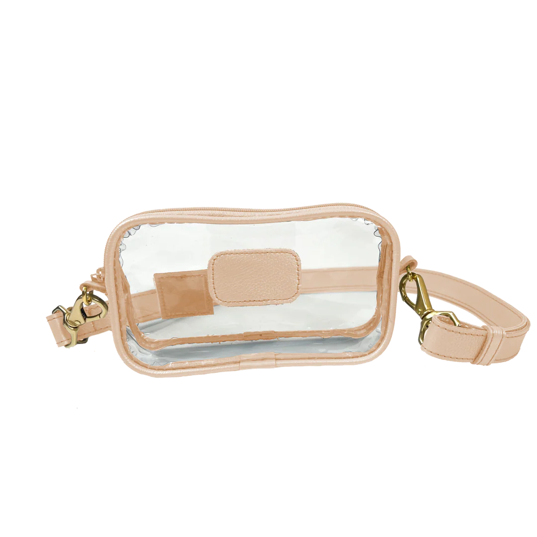 Clear Crosslet (Order in any color!) Crossbodies Jon Hart Natural Leather