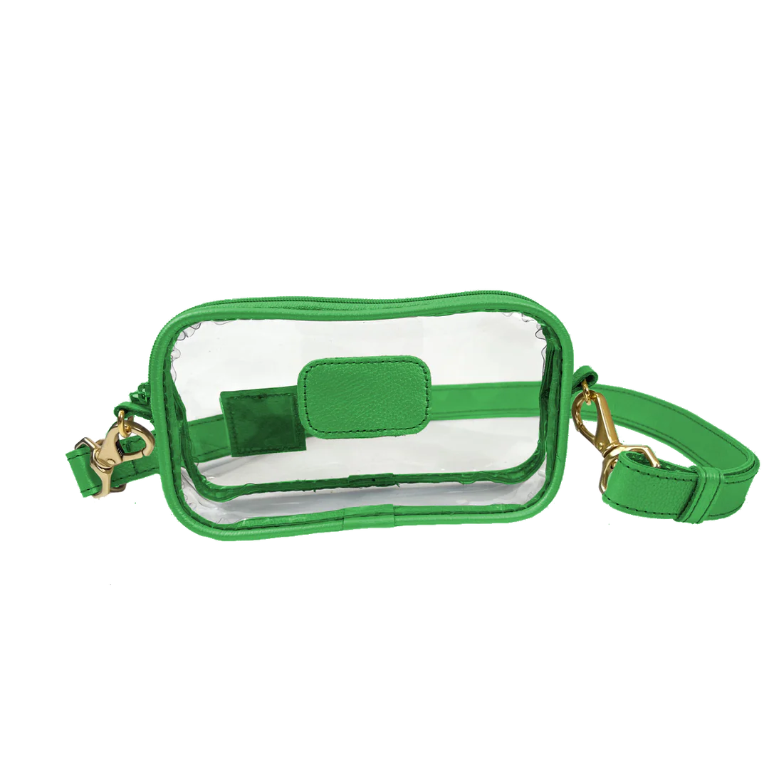 Clear Crosslet (Order in any color!) Crossbodies Jon Hart Shamrock Leather