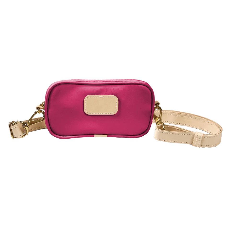 Crosslet (Order in any color!) HANDBAGS Jon Hart Berry Coated Canvas