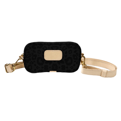 Crosslet (Order in any color!) HANDBAGS Jon Hart Dark Leopard Coated Canvas