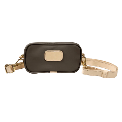Crosslet (Order in any color!) HANDBAGS Jon Hart Espresso Coated Canvas