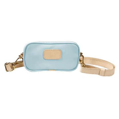 Crosslet (Order in any color!) HANDBAGS Jon Hart Ice Blue Coated Canvas