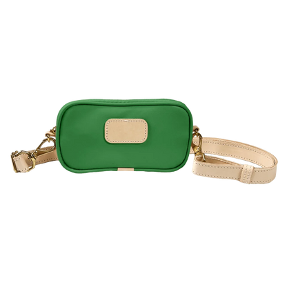 Crosslet (Order in any color!) HANDBAGS Jon Hart Kelly Green Coated Canvas