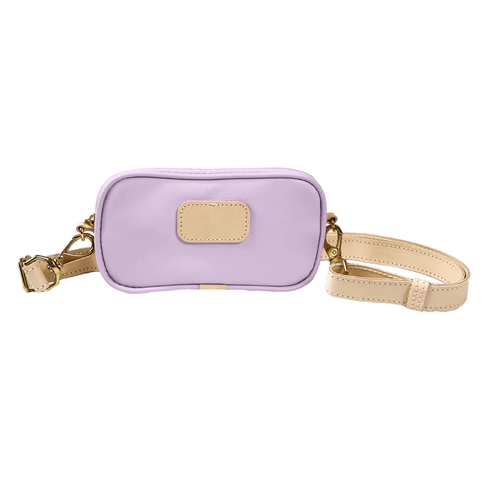 Crosslet (Order in any color!) HANDBAGS Jon Hart Lilac Coated Canvas
