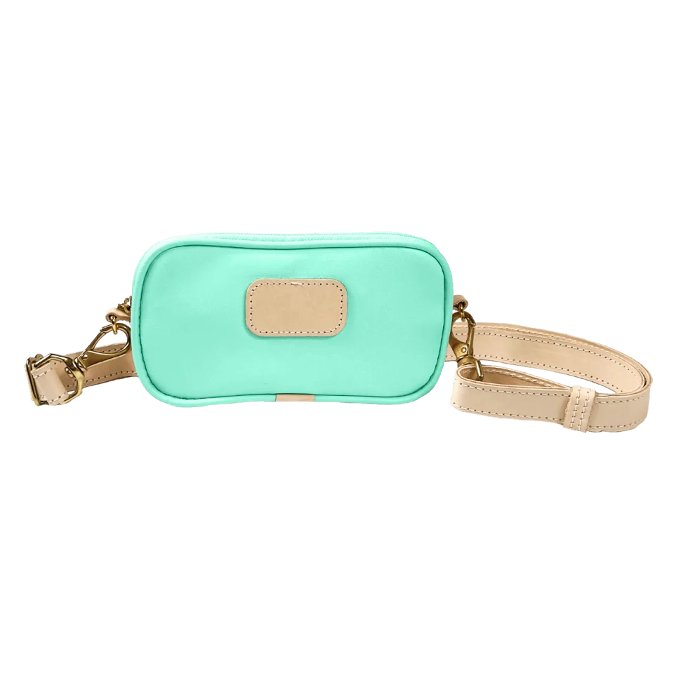 Crosslet (Order in any color!) HANDBAGS Jon Hart Mint Coated Canvas