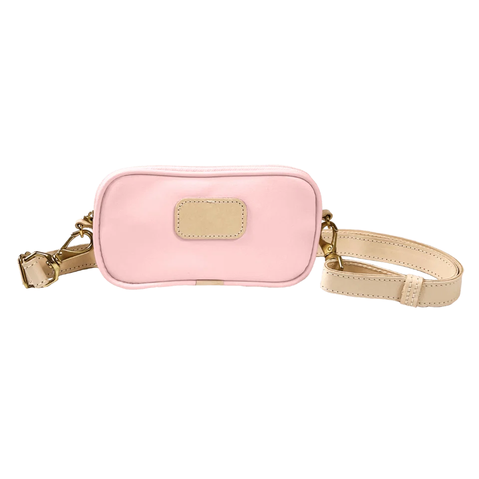 Crosslet (Order in any color!) HANDBAGS Jon Hart Rose Coated Canvas