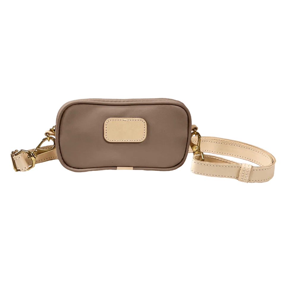 Crosslet (Order in any color!) HANDBAGS Jon Hart Saddle Coated Canvas