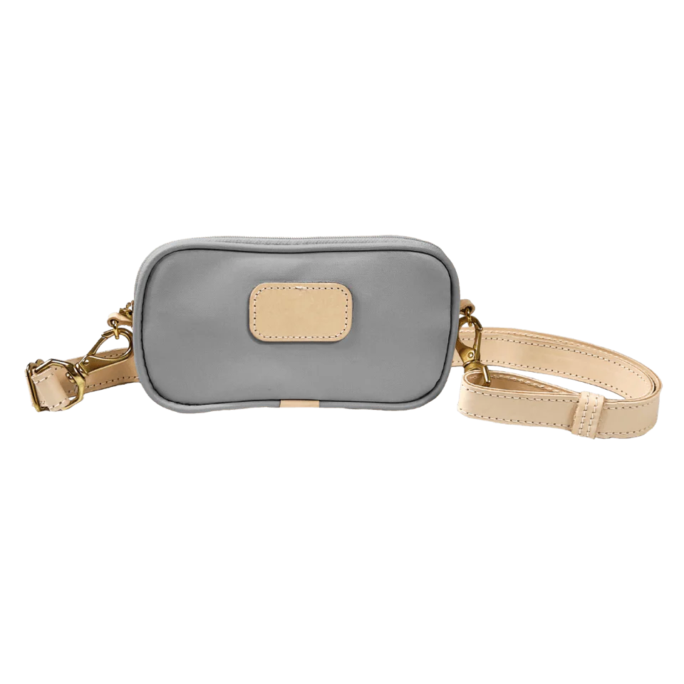 Crosslet (Order in any color!) HANDBAGS Jon Hart Slate Coated Canvas
