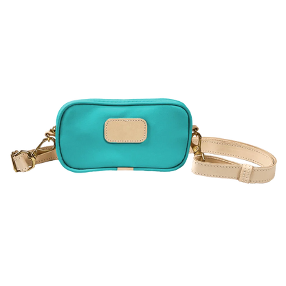 Crosslet (Order in any color!) HANDBAGS Jon Hart Teal Coated Canvas
