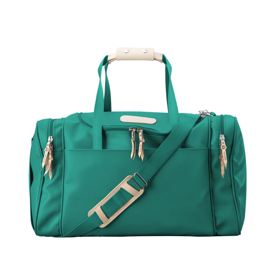 Medium Square Duffel (order in any color!) Duffel Bags Jon Hart Teal Coated Canvas