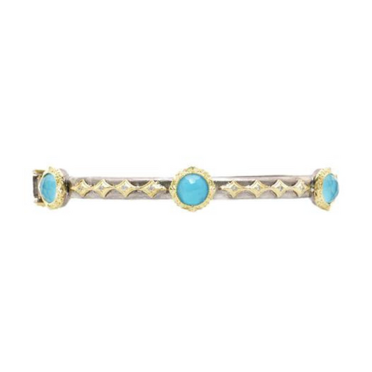 Turquoise Crivelli Bangle Bracelet Bracelets Armenta   