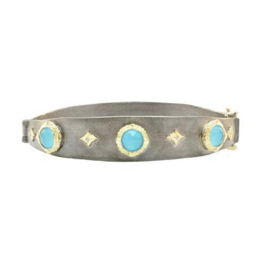 Turquoise Crivelli Huggie Bracelet Bracelets Armenta   