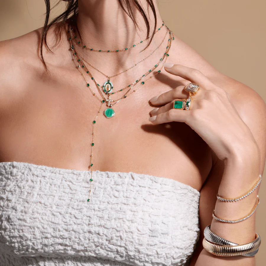 Seafoam Sofia Pendant Necklace