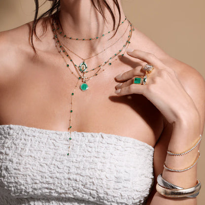 Seafoam Sofia Pendant Necklace