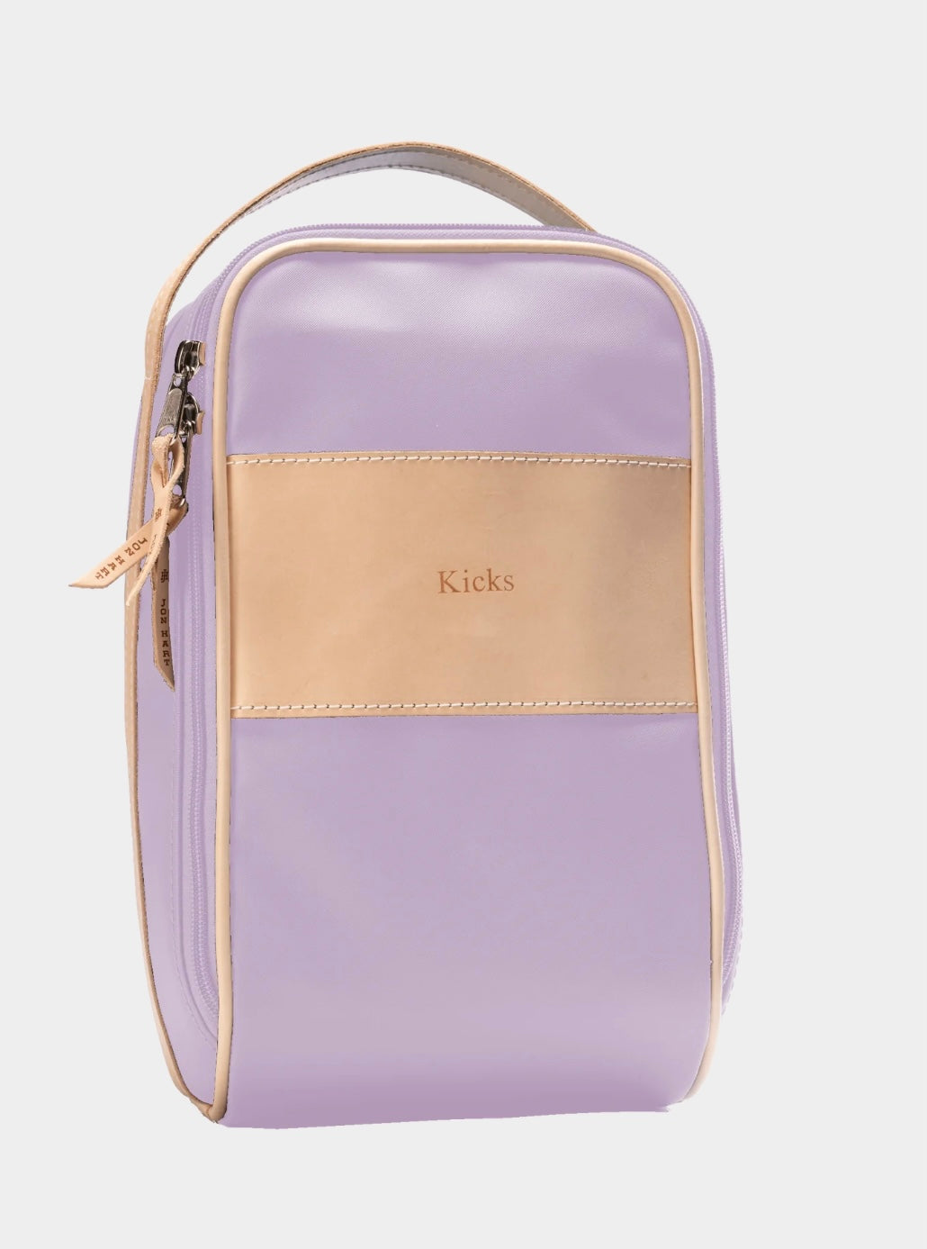 Shoe Bag (Order in any color!) Shag Bags Jon Hart Lilac Coated Canvas  