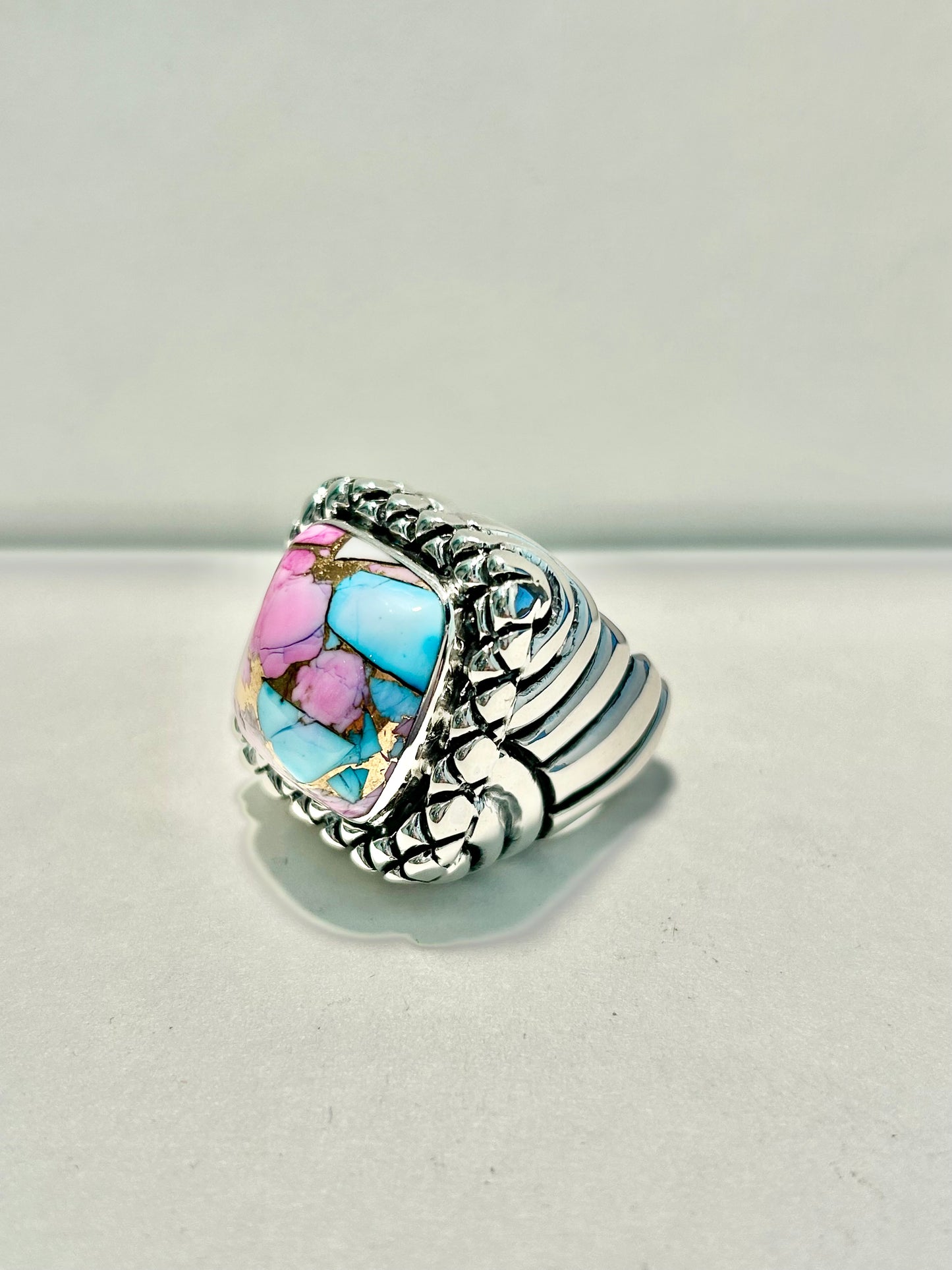 Sterling Cotton Candy Ring Rings Dian Malouf