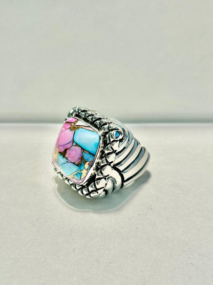 Sterling Cotton Candy Ring Rings Dian Malouf