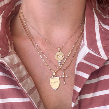 Shield of Faith Necklace NECKLACES JOY DRAVECKY