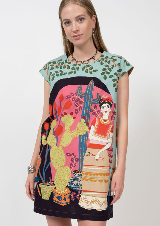 Frida Kahlo Artist Dress Mini Dresses Ivy Jane   