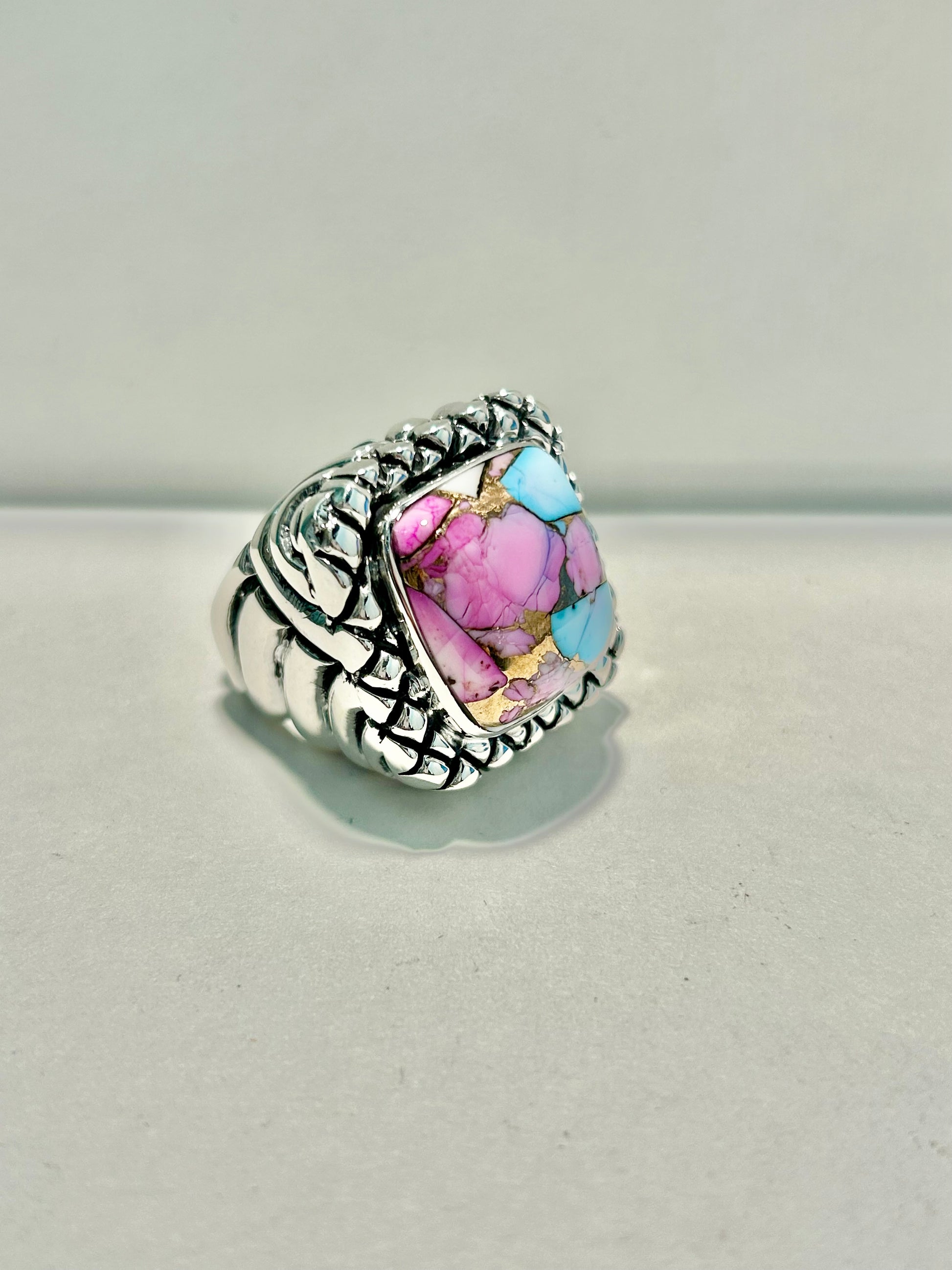 Sterling Cotton Candy Ring Rings Dian Malouf