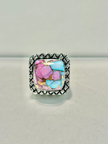 Sterling Cotton Candy Ring Rings Dian Malouf
