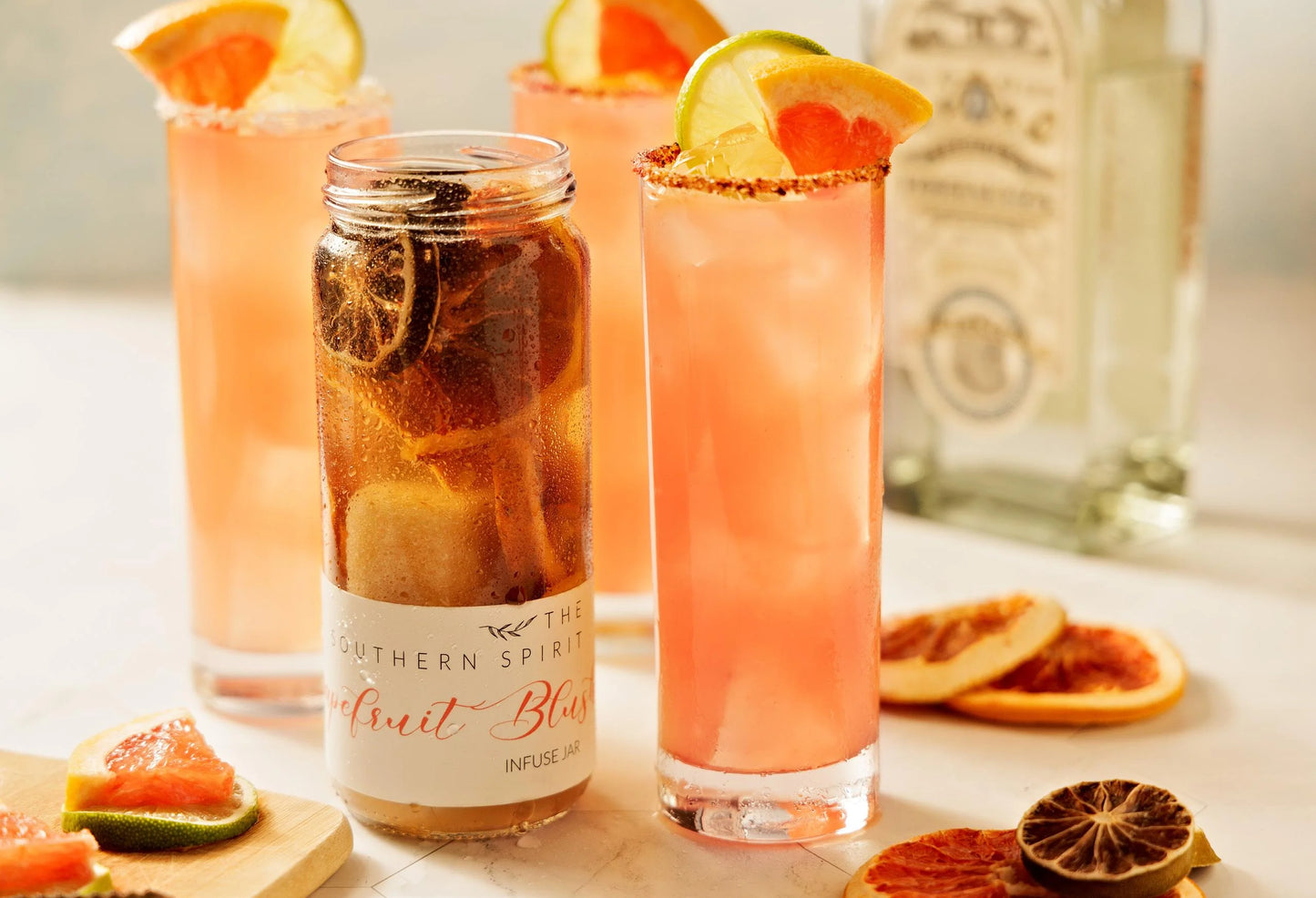 Cocktail Infusions - Grapefruit Blush cocktail mix Southern Spirit   