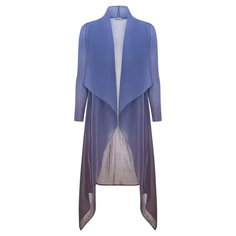 Alquema Estrella Short Dress & Collare Coat Matching Set - Grapemist to Stone
