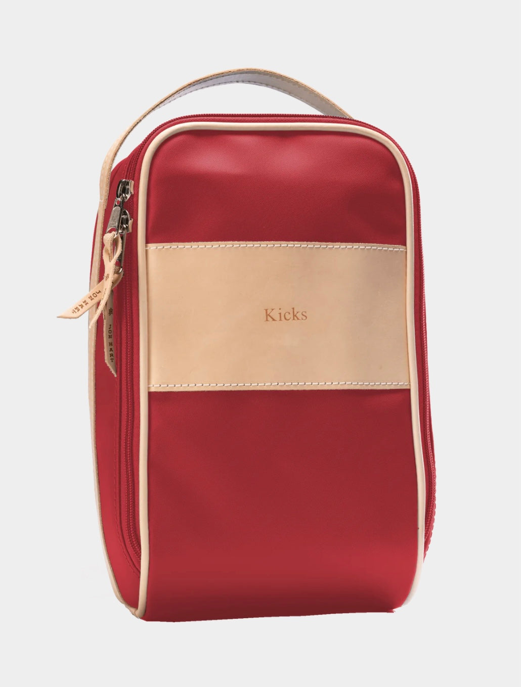 Shoe Bag (Order in any color!) Shag Bags Jon Hart Red Coated Canvas  