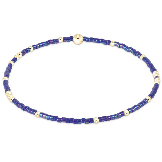 Hope Unwritten Bracelet - Blue Metallic BRACELETS ENEWTON