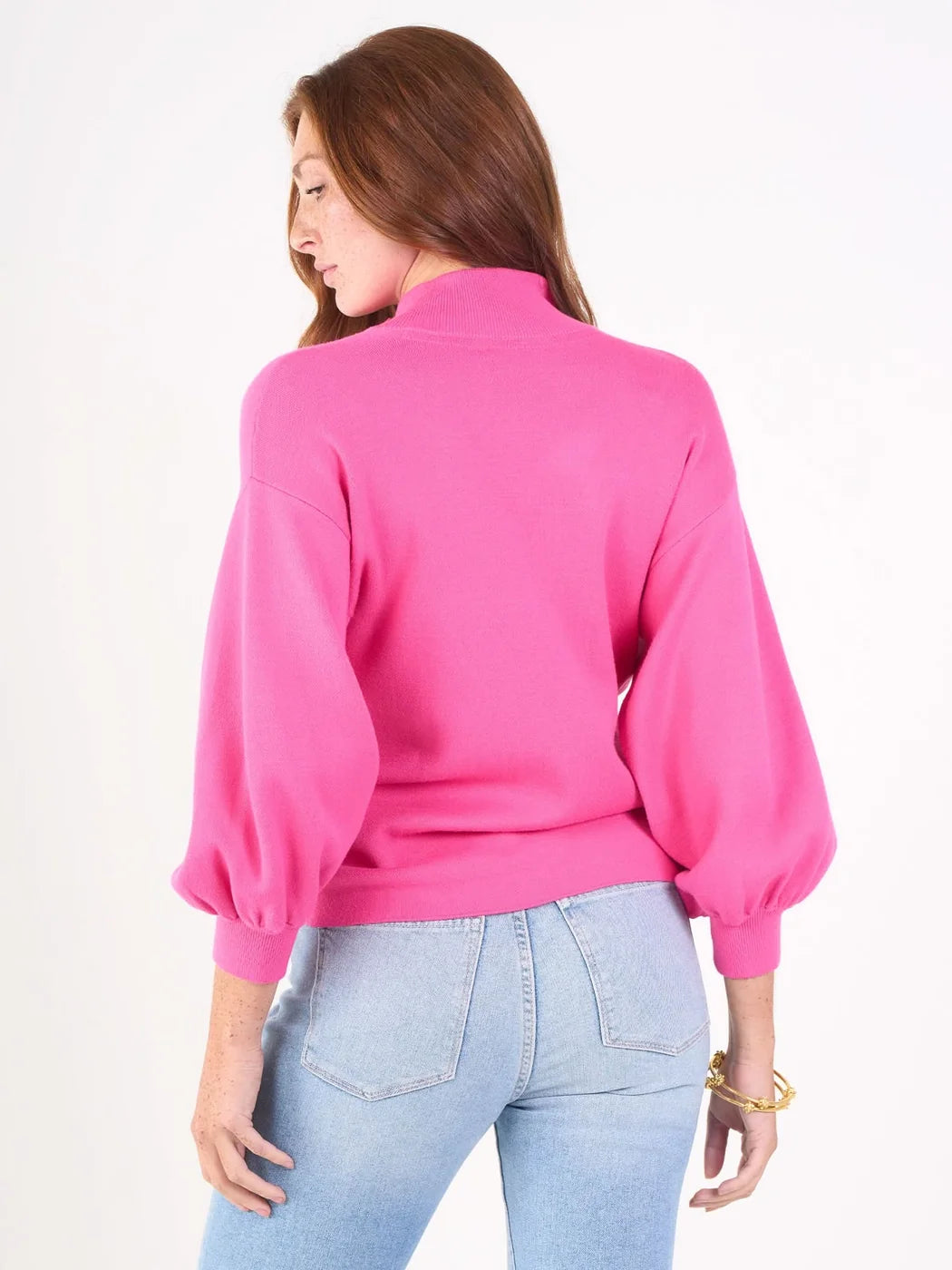 Lolli Sweater - Fuchsia Fedora