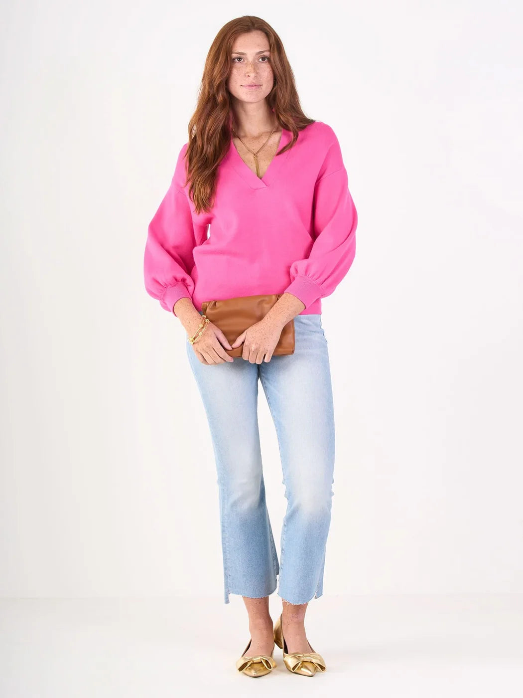 Lolli Sweater - Fuchsia Fedora