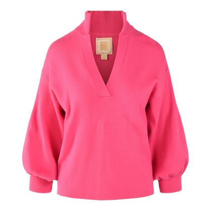 Lolli Sweater - Fuchsia Fedora