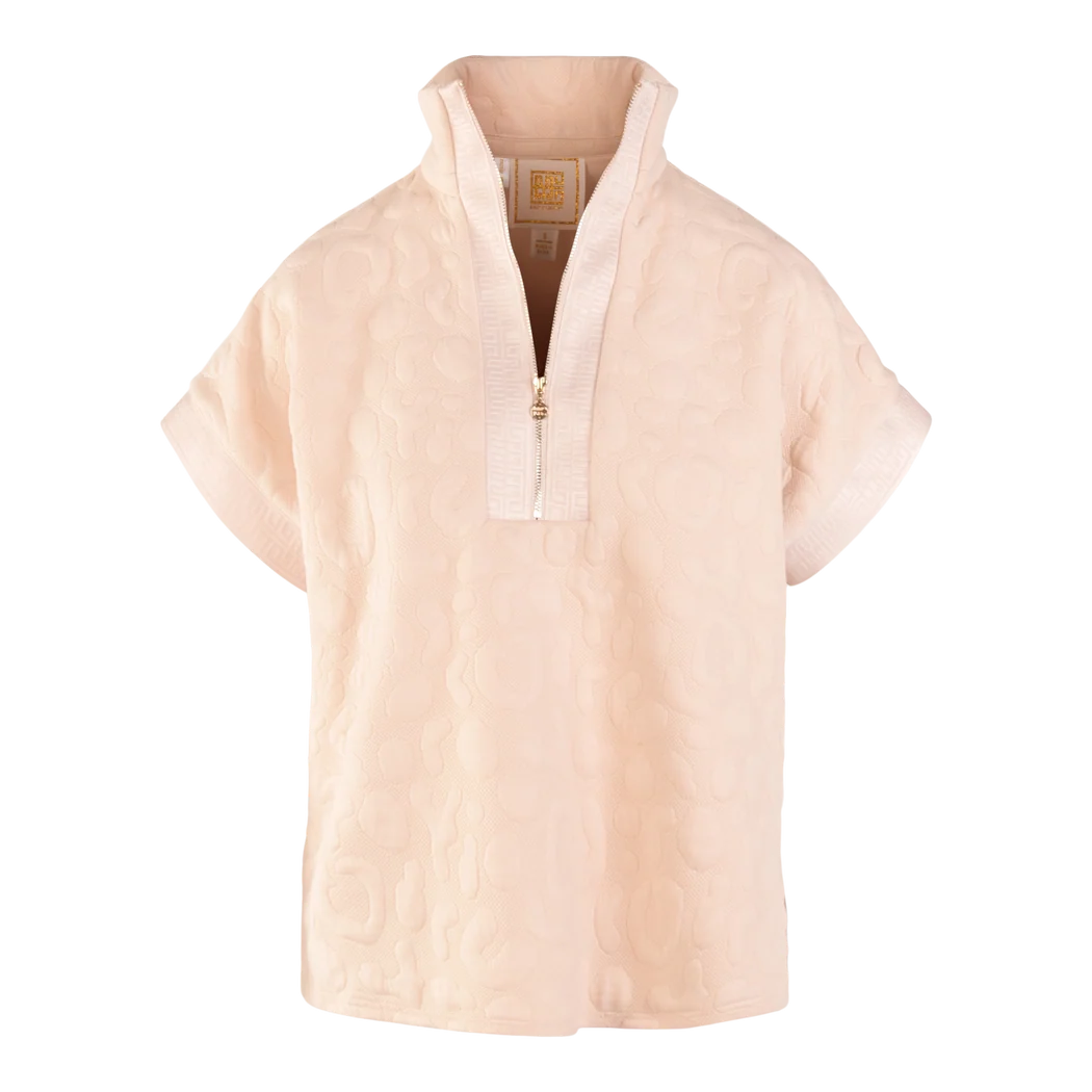 Poppy Pullover - Sandstone Cheetah