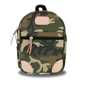 Mini Backpack (Order in any color!) Backpacks Jon Hart Classic Camo Coated Canvas
