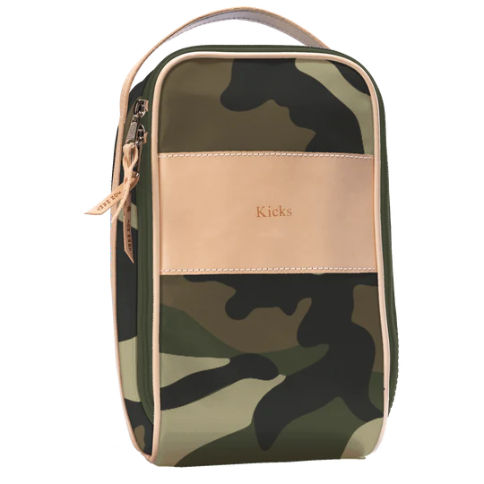Shoe Bag (Order in any color!) Shag Bags Jon Hart Classic Camo Coated Canvas