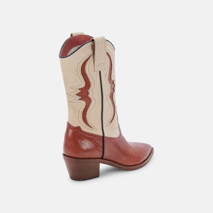 Suzzy Cowboy Boots - Brown Boots Dolce Vita   