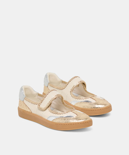 Nanet Ballerina Sneakers - Metallic