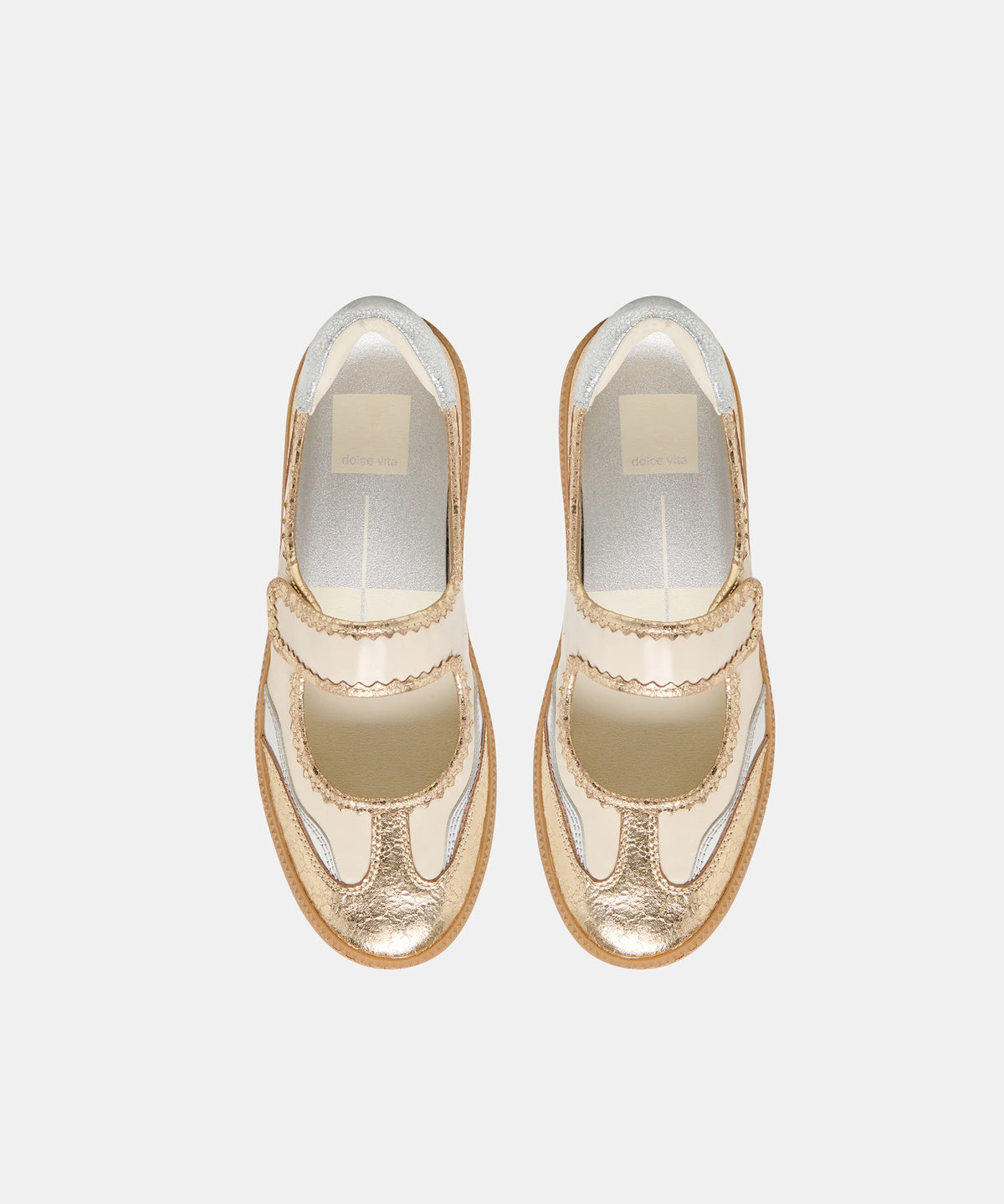 Nanet Ballerina Sneakers - Metallic