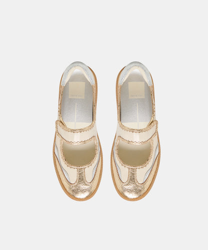Nanet Ballerina Sneakers - Metallic