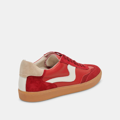Notice Sneakers - Crimson Suede Sneakers Dolce Vita