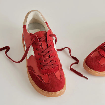 Notice Sneakers - Crimson Suede Sneakers Dolce Vita