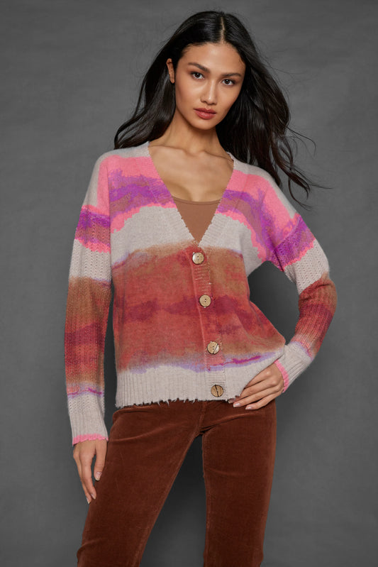 Color Coded Sweater Cardi - Birch Sweaters Lisa Todd   