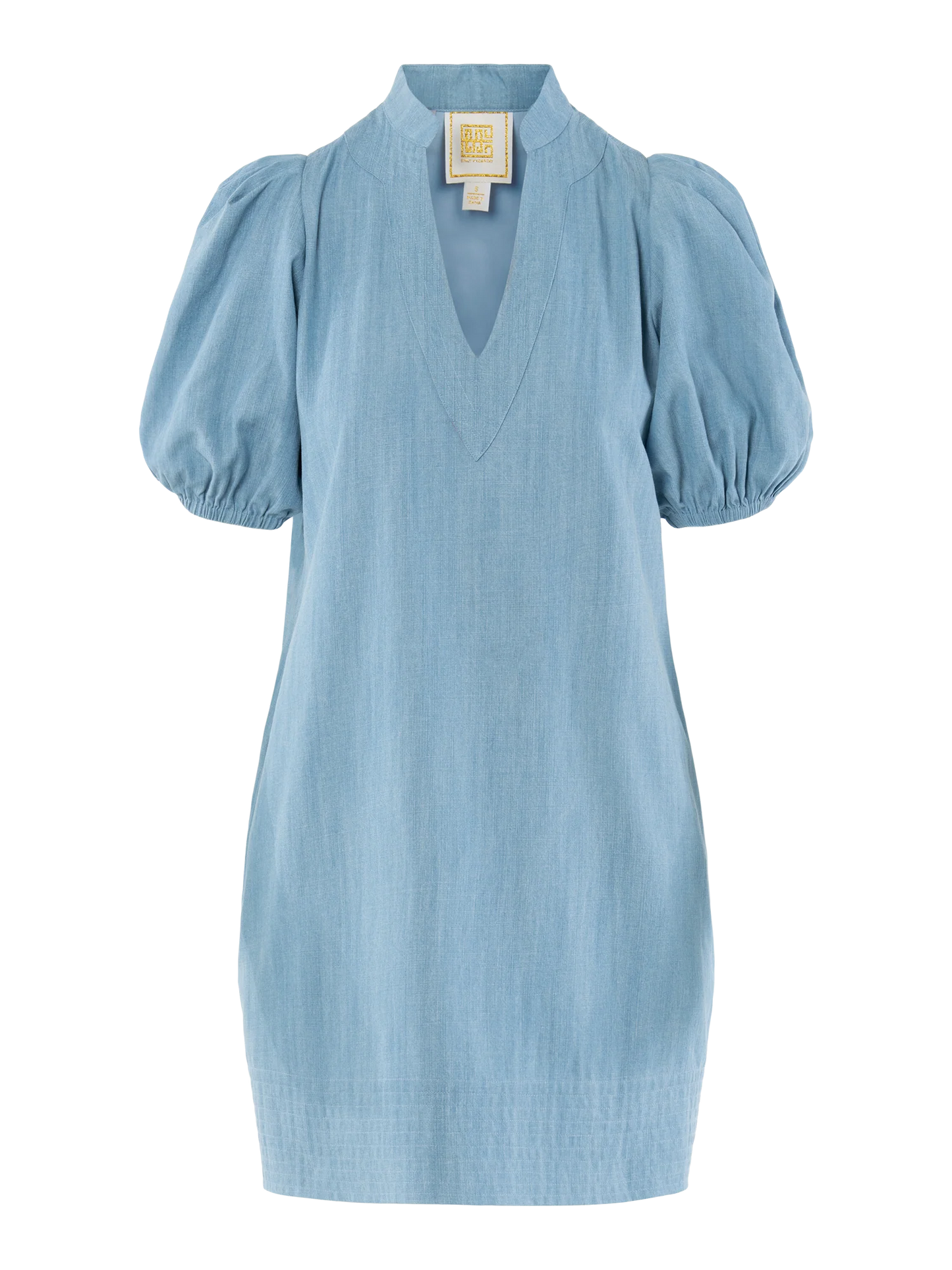 Hampton Dress - Denim Chambray